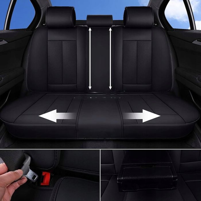 Coverado uniwersalne pokrowce na siedzenia samochodowe, komplet