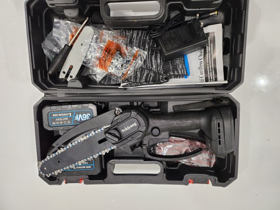 Svkiyang 8" & 6" Cal Mini Bateria łańcuchowa,Bezszczotkowa elektryczna