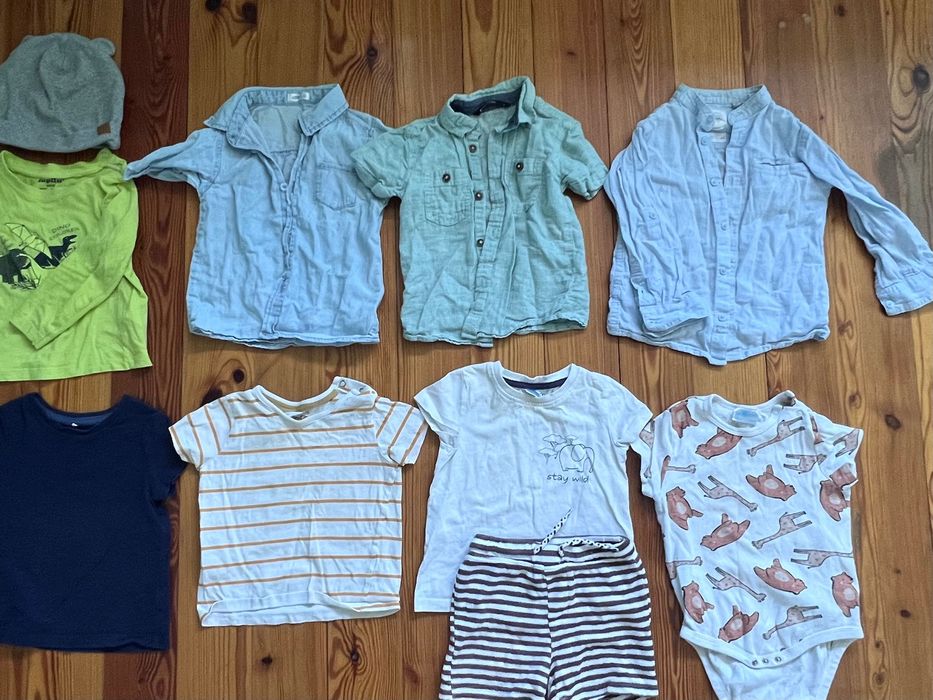 Paka ubrań chłopiec 86