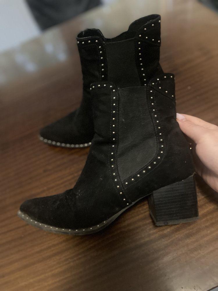 Buty damskie botki kowbojki 39