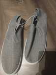 Buty męskie, szare wsuwane trampki, r. 46, nowe