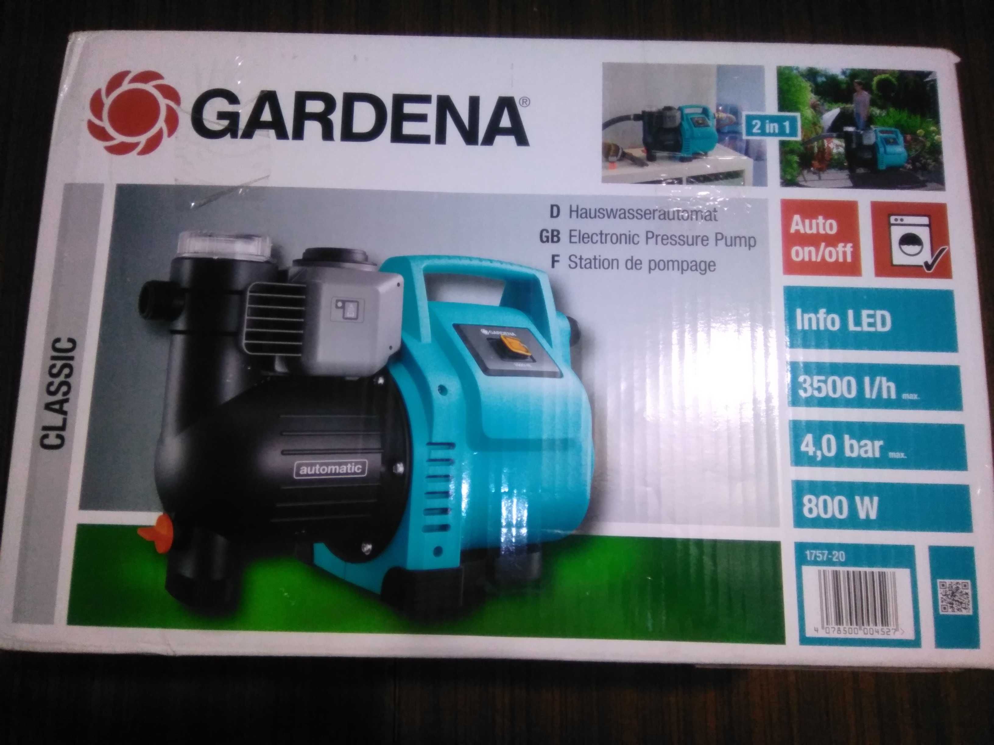 Gardena 3500/4E Pompa powierzchniowa Gardena Hydrofor elektroniczny