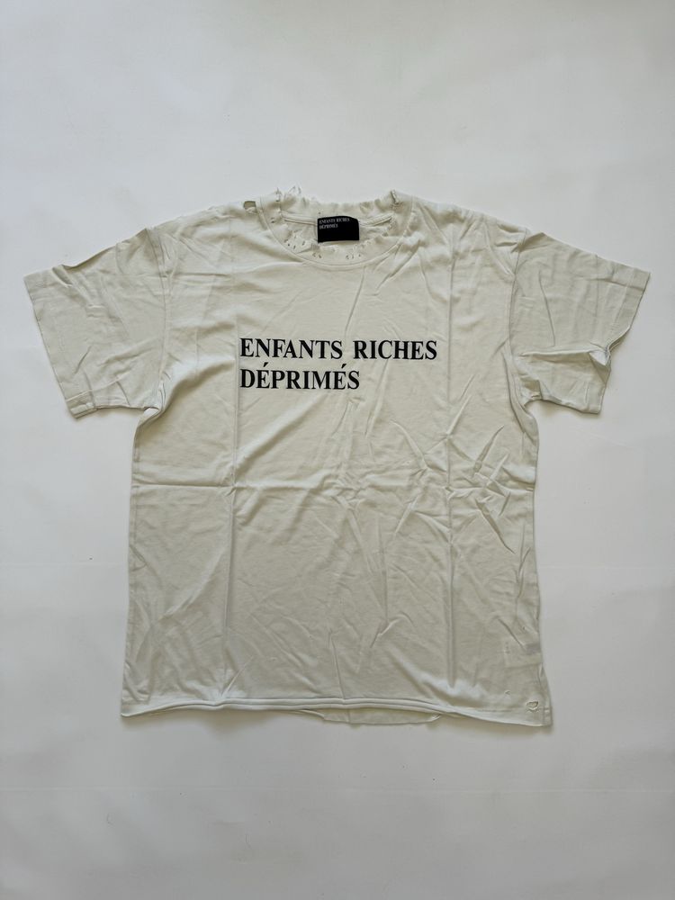 футболка Enfants Riches Deprimes logo ERD destress archive balenciaga