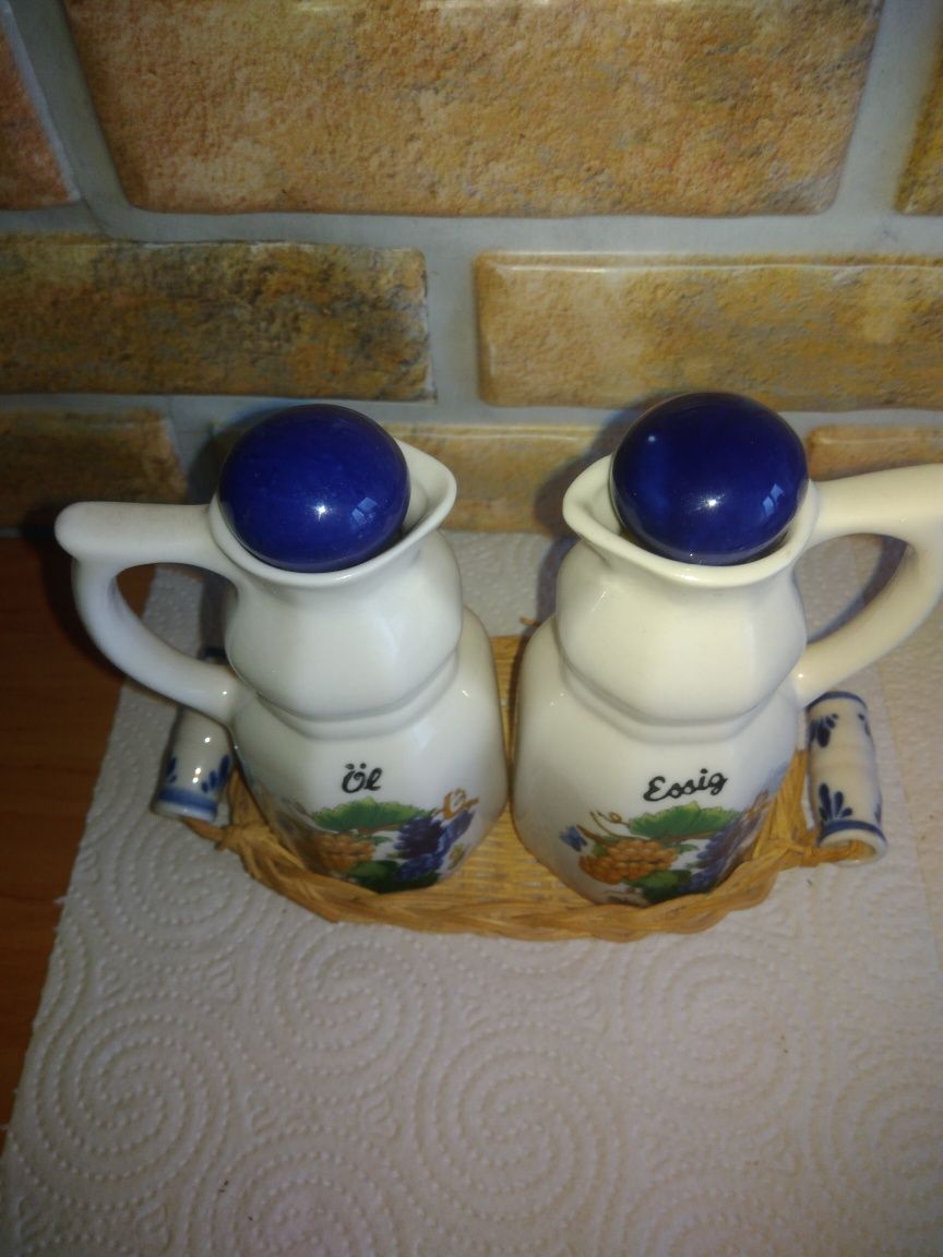 Flakony kuchenne na ocet i olej