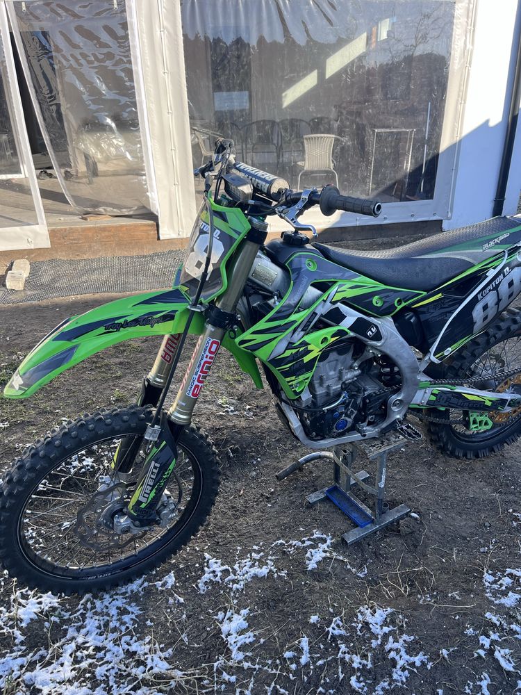 Kawasaki kx450f 2013 на докуменках