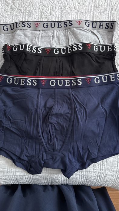 Guess bokserki meskie orginalne 3 pary XXL