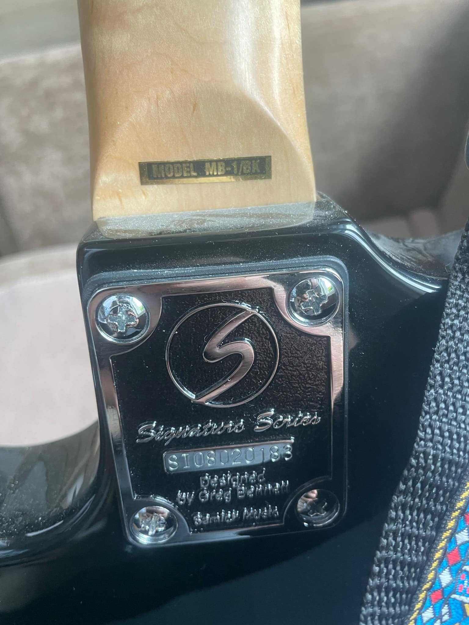 Gitara Elektryczna Greg Bennett Malibu MB‑1/BK + wzmacniacz joyo dc-15