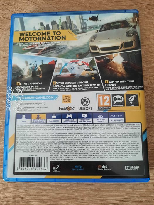 The Crew 2 PS4 (stan 6/6)