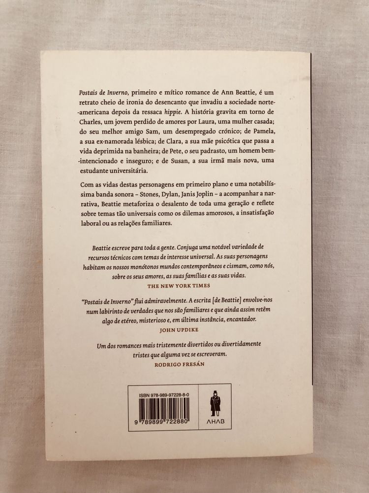 AHAB raros Muriel SPARK Dennis JOHNSON Ann BEATTIE Sherwood ANDERSON