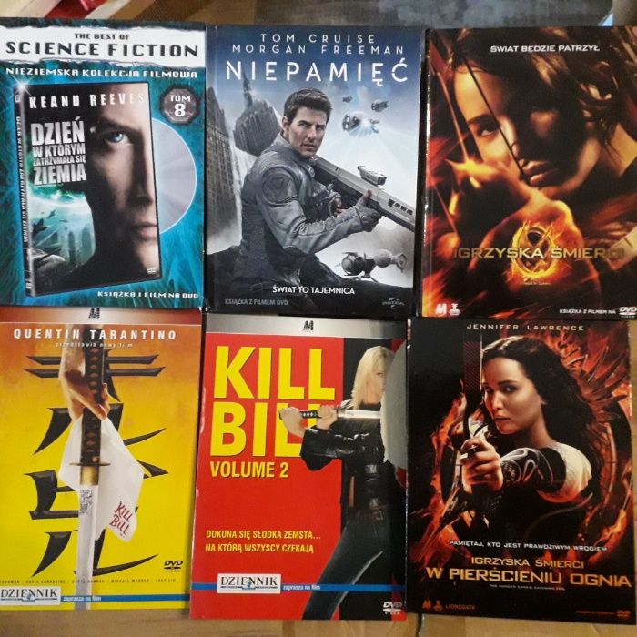 Duży zestaw Filmy SF fantastyczne sensacyjne i romantyczne
