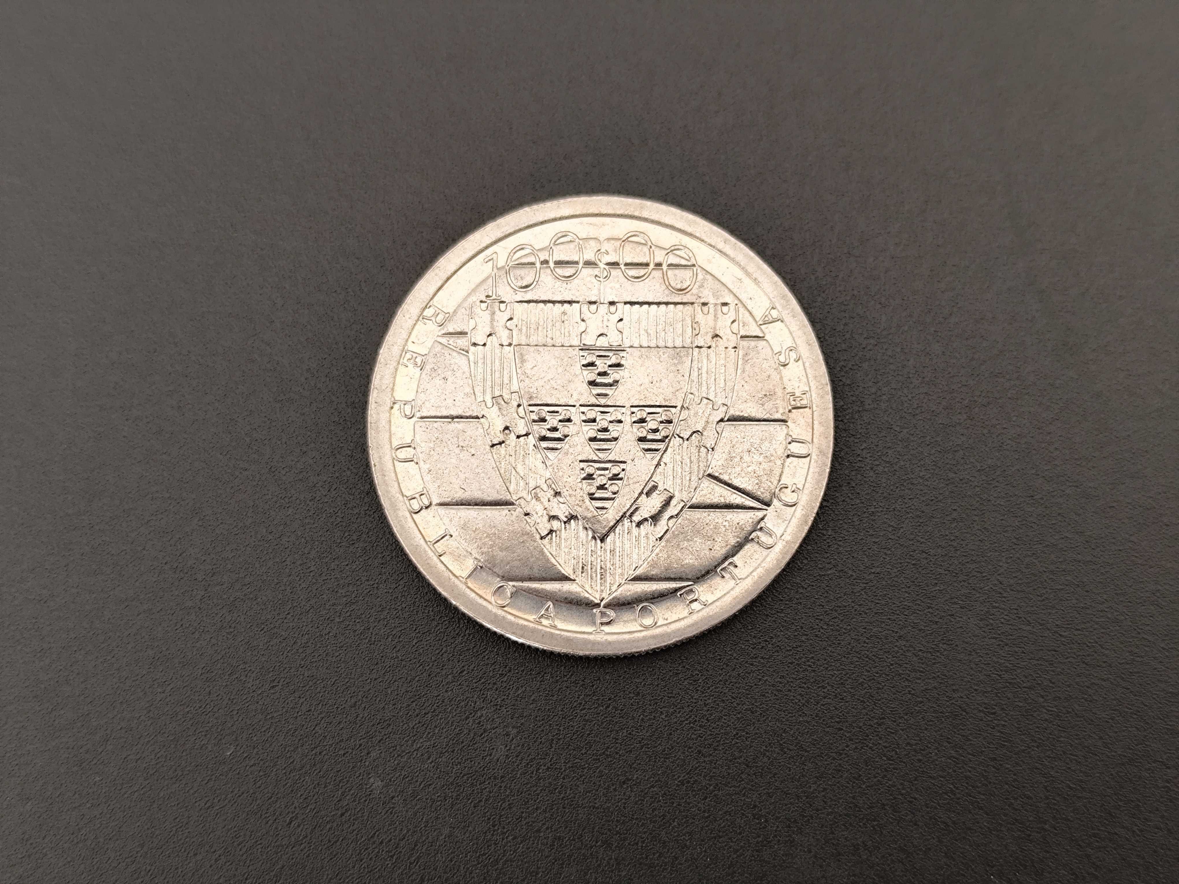 Moeda de 100 Escudos, 1385 Batalha de Aljubarrota