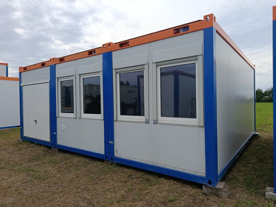 Kontener warsztatowy 45m2 magazynowy biurowy storage transport hds