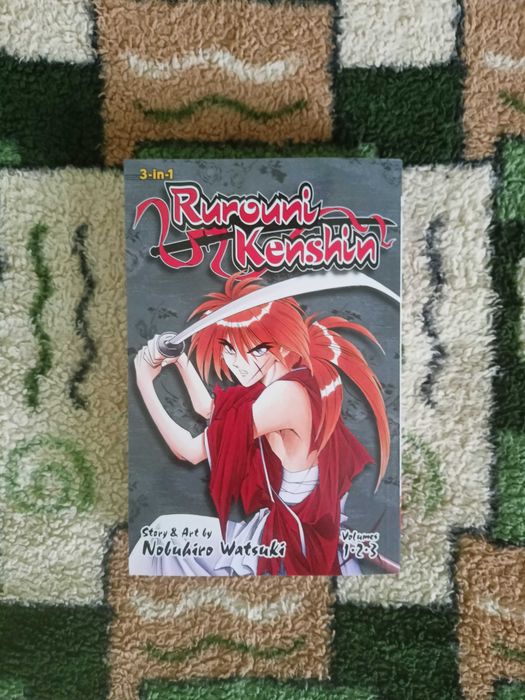 Манга Rurouni Kenshin 3-in-1 Edition том 1-3