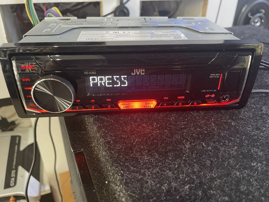 Автомагнітола JVC 1-din