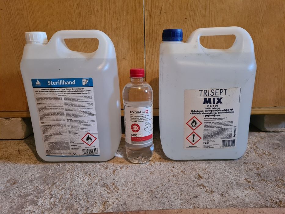 Płyn dezynfekcyjny 10,5 litra 10,5l trisept mix sterillhand hygeamed