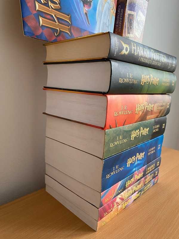 Kolekcja książek „Harry Potter” Pierwsze Wydanie (Tom 1-7), + Gratis