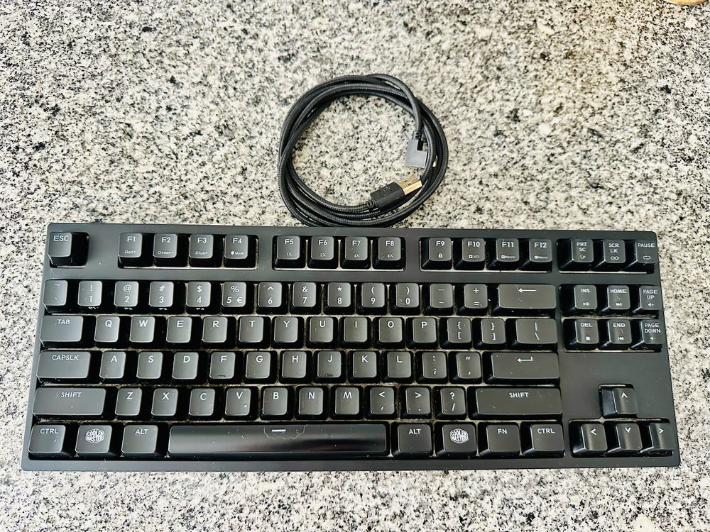 Teclado Cooler Master Masterkey Pro S USB QWERTY US English