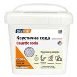 Каустическая сода (гранулированная) 1 кг в ведре