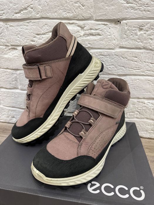 Термочеревики Ecco 37р (24см) на дівчинку, зимние термоботинки