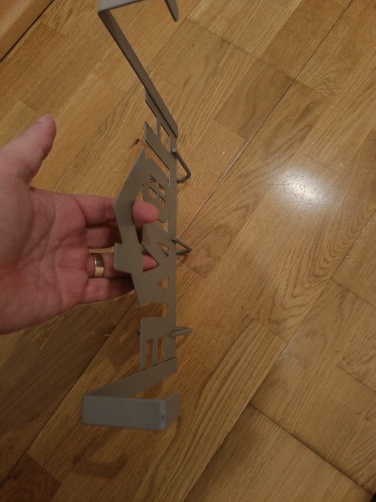 Cabide de porta (3 ganchos)