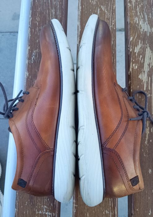Rockport  Amerykańskie męskie wygodne buty skórzane, 100% Skóra, 43