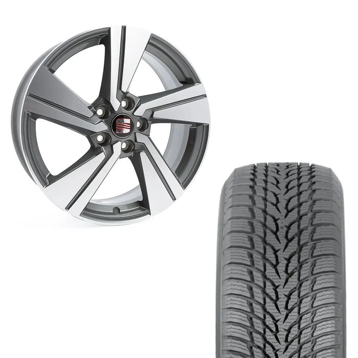 NOWE ORYGINALNE Felgi / Koła 18" - Seat Cupra Ateca Leon Toledo Born