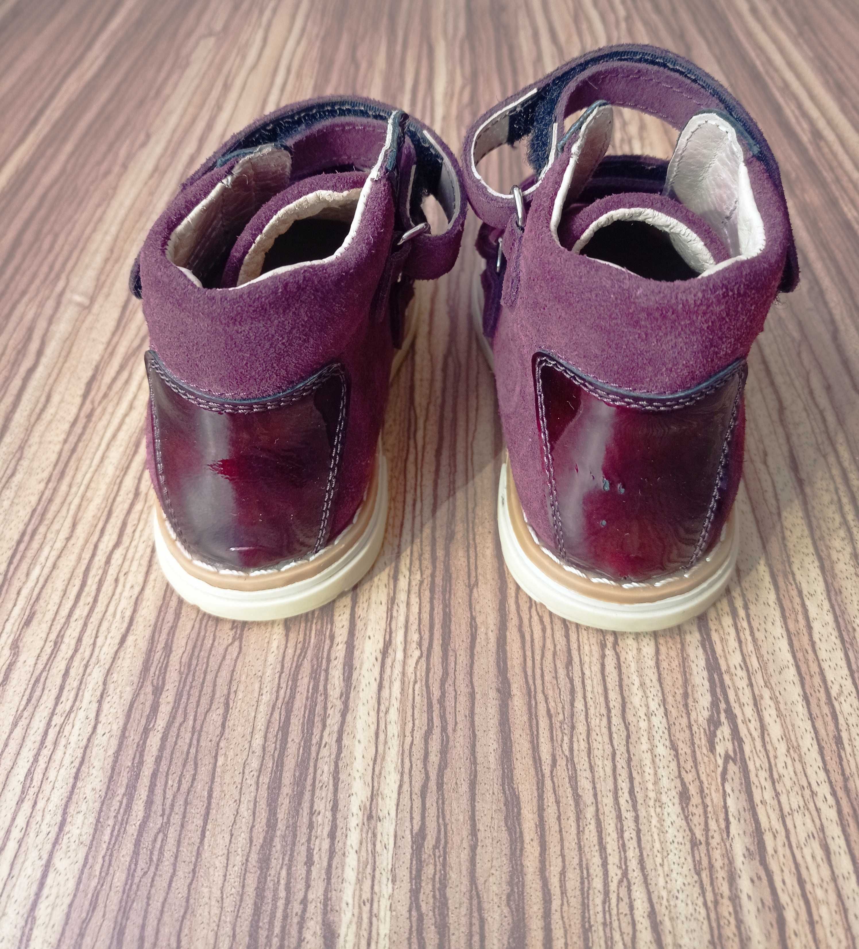 Ортопедичні замшеві чоботи/ботинки Eleven shoes на дівчинку 13,5 см