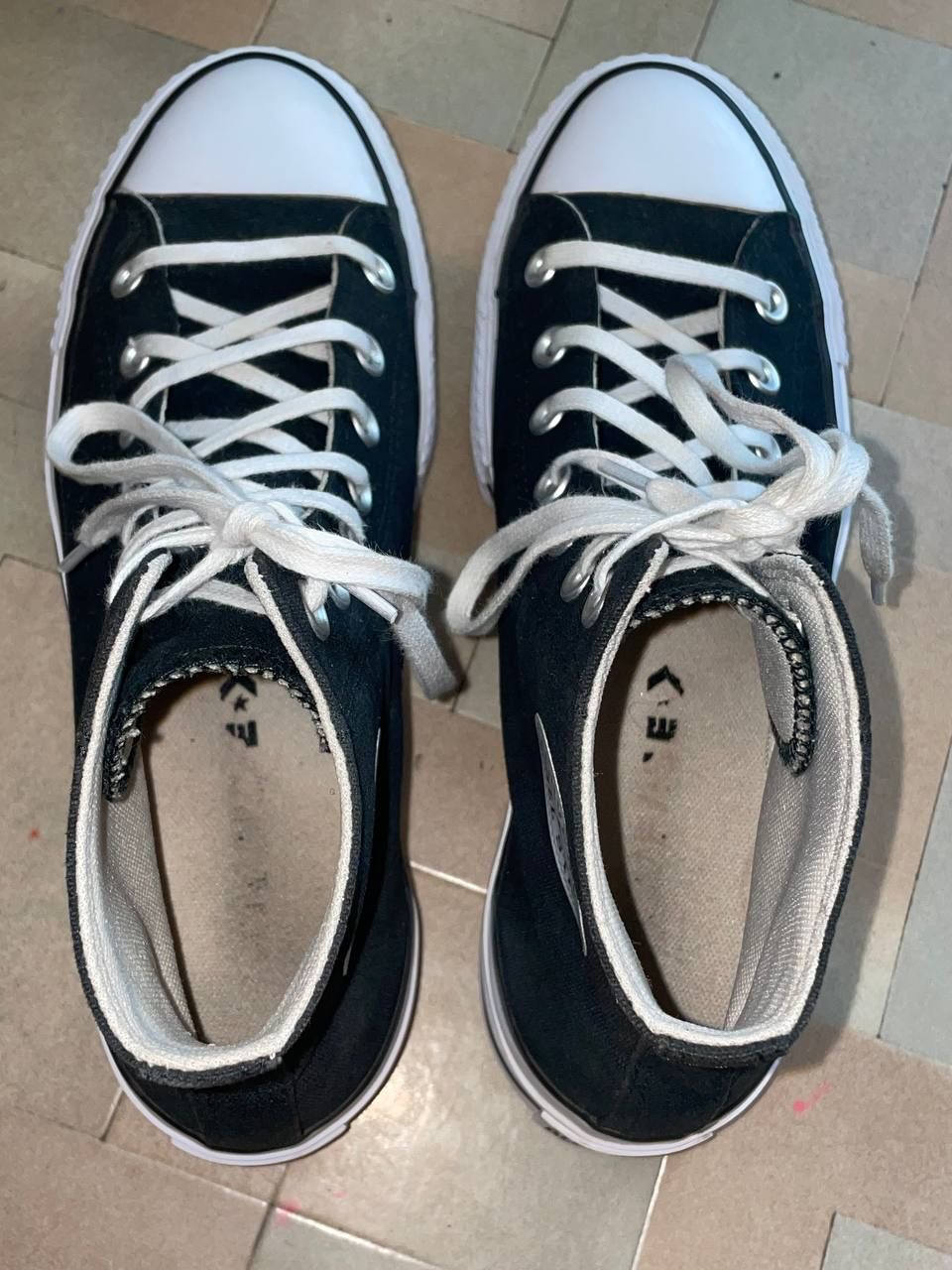 Converse chuck taylor конверсы на высокой подошве 39,5 мужские женские