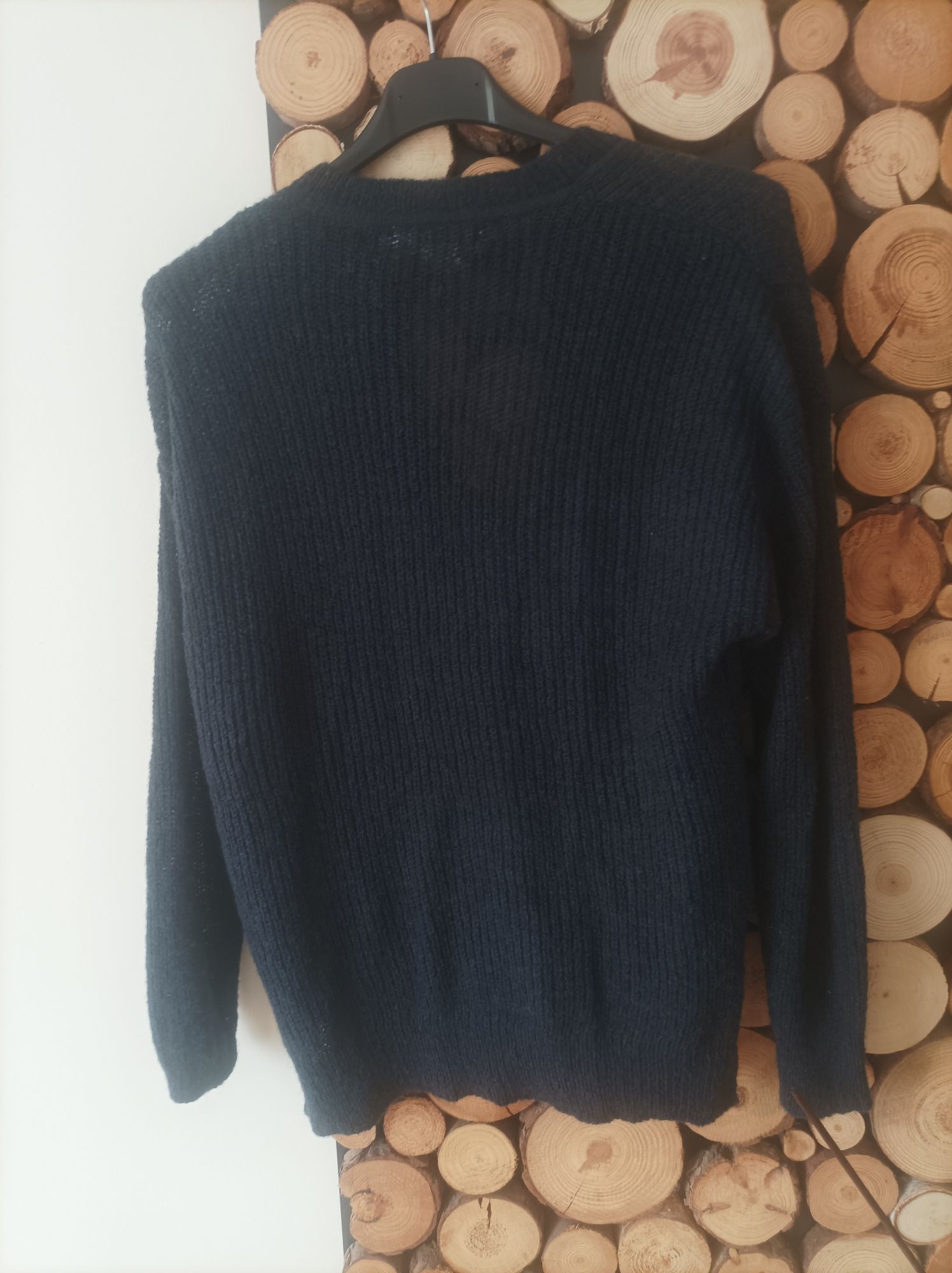 Sweter damski granatowy 34