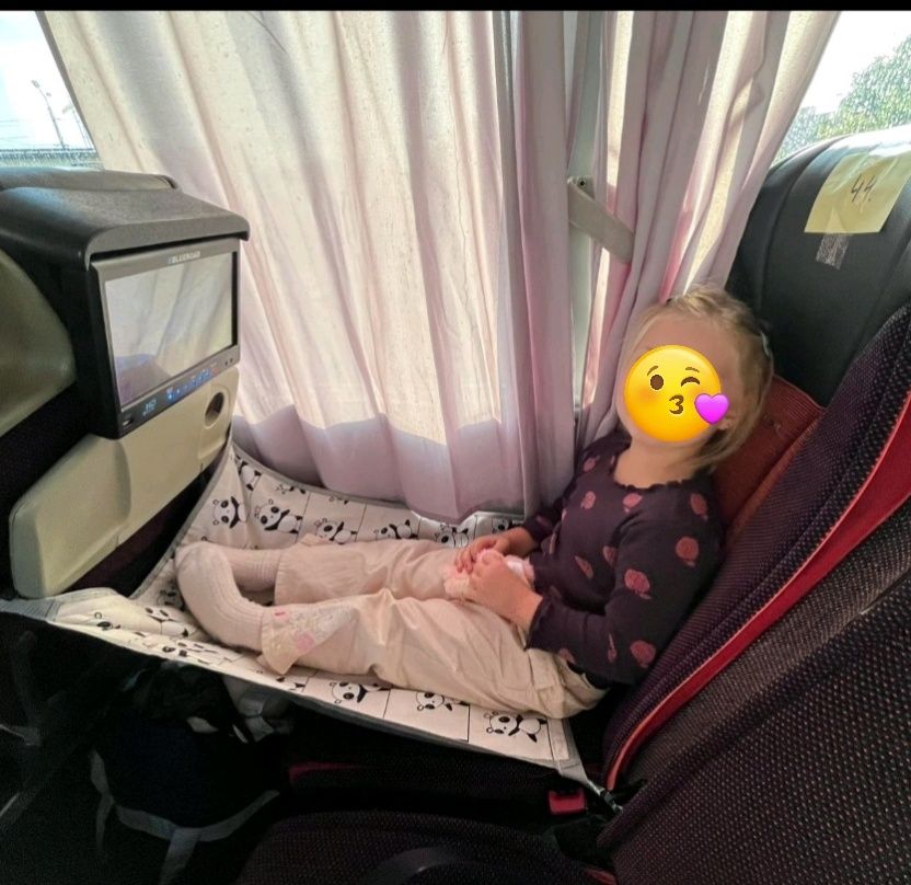 Гамак подовжувач сидіння в автобус/літак  для дитини