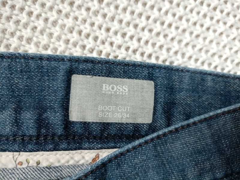 Hugo Boss śliczne dzwony jeansy 26/34