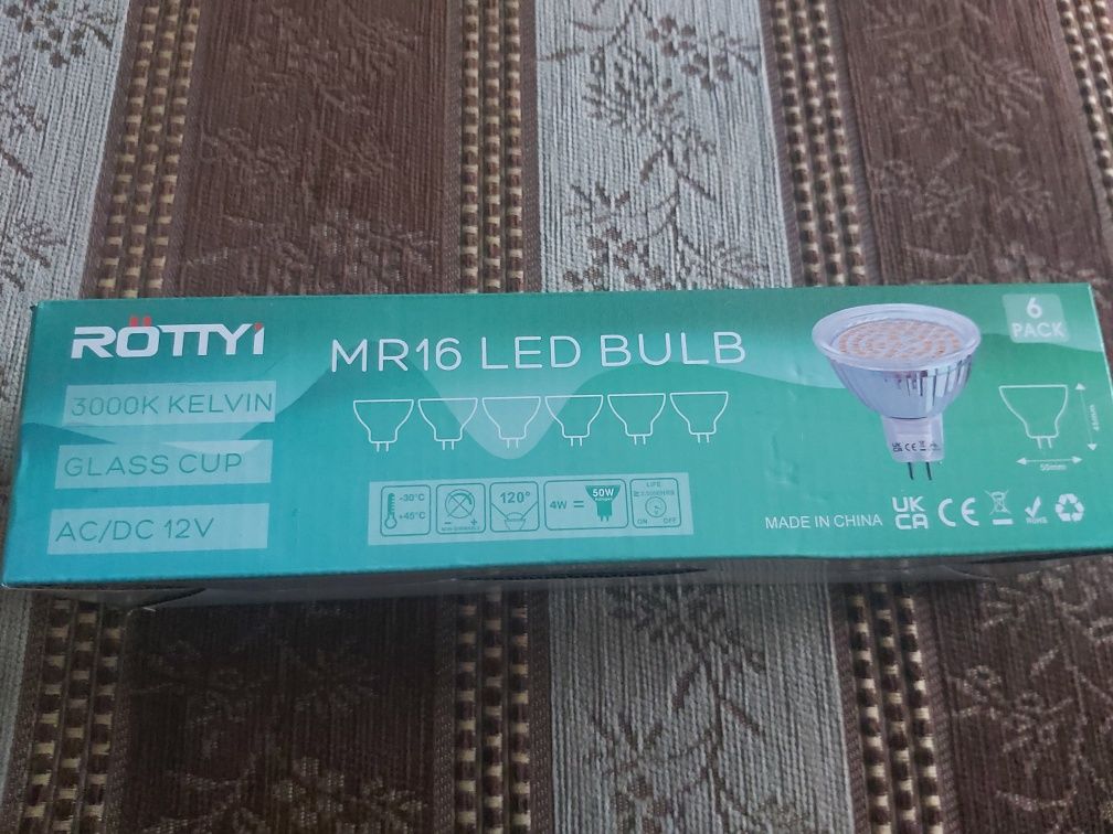 Żarówki RÖTTYI MR16 LED BULB 6szt