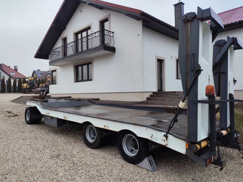 Miller 3-OSIOWA PRZYCZEPA NISKOPODWOZIOWA / PO REMONCIE KAPITALNYM /  goldhofer , tandem , naczepa ,langendorf , laweta , ciężarowa