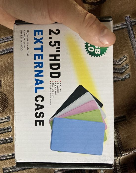 Внешний жесткий диск на 750 GB