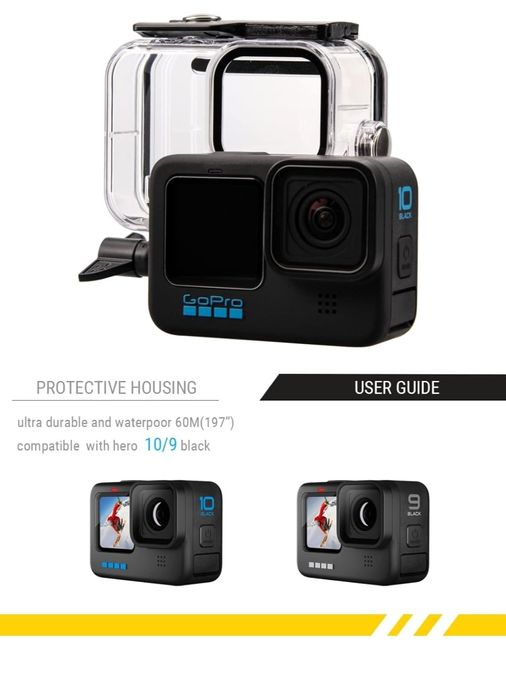 Lammcou Hero 12 wodoszczelna obudowa, 60m podwodna obudowa /nurkowania