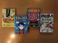 Coleção ESCOLA de James Patterson (vol. 1 - 4)  COMO NOVOS