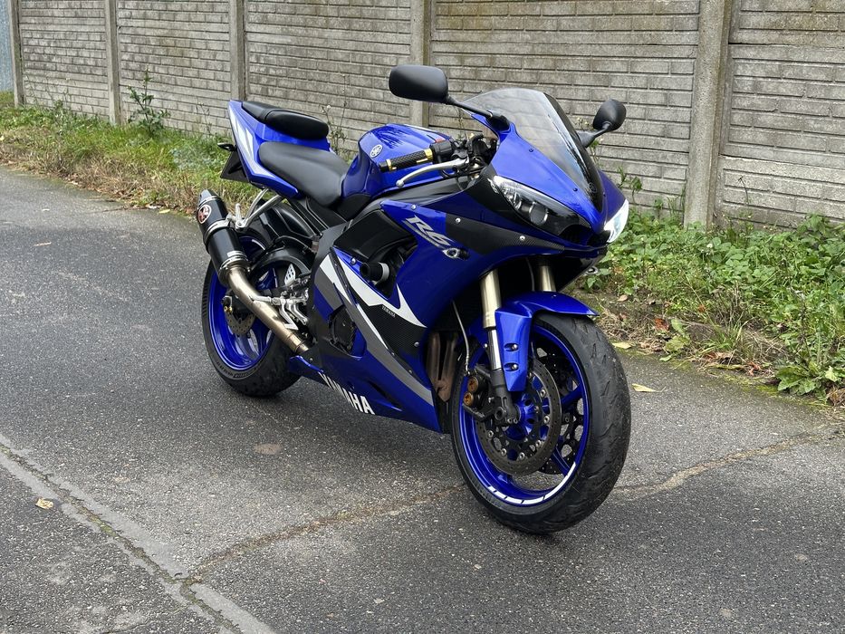 Yamaha YZF R6 zarejestrowana w PL