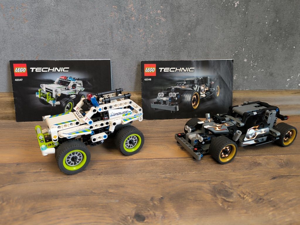 LEGO Technic 42046 в идеальном состоянии, инструкция