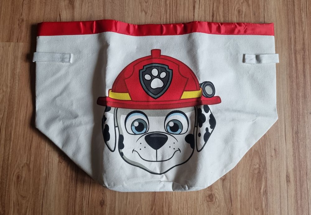 Płócienny worek na zabawki Psi Patrol - Marshall