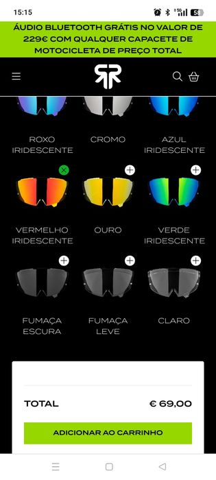 Capacete RuRoC,NOVO. M/L Serra Circular. Edição limitada