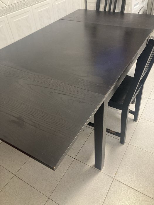 Mesa jantar extensivel IKEA Bjursta 6/8 pessoas