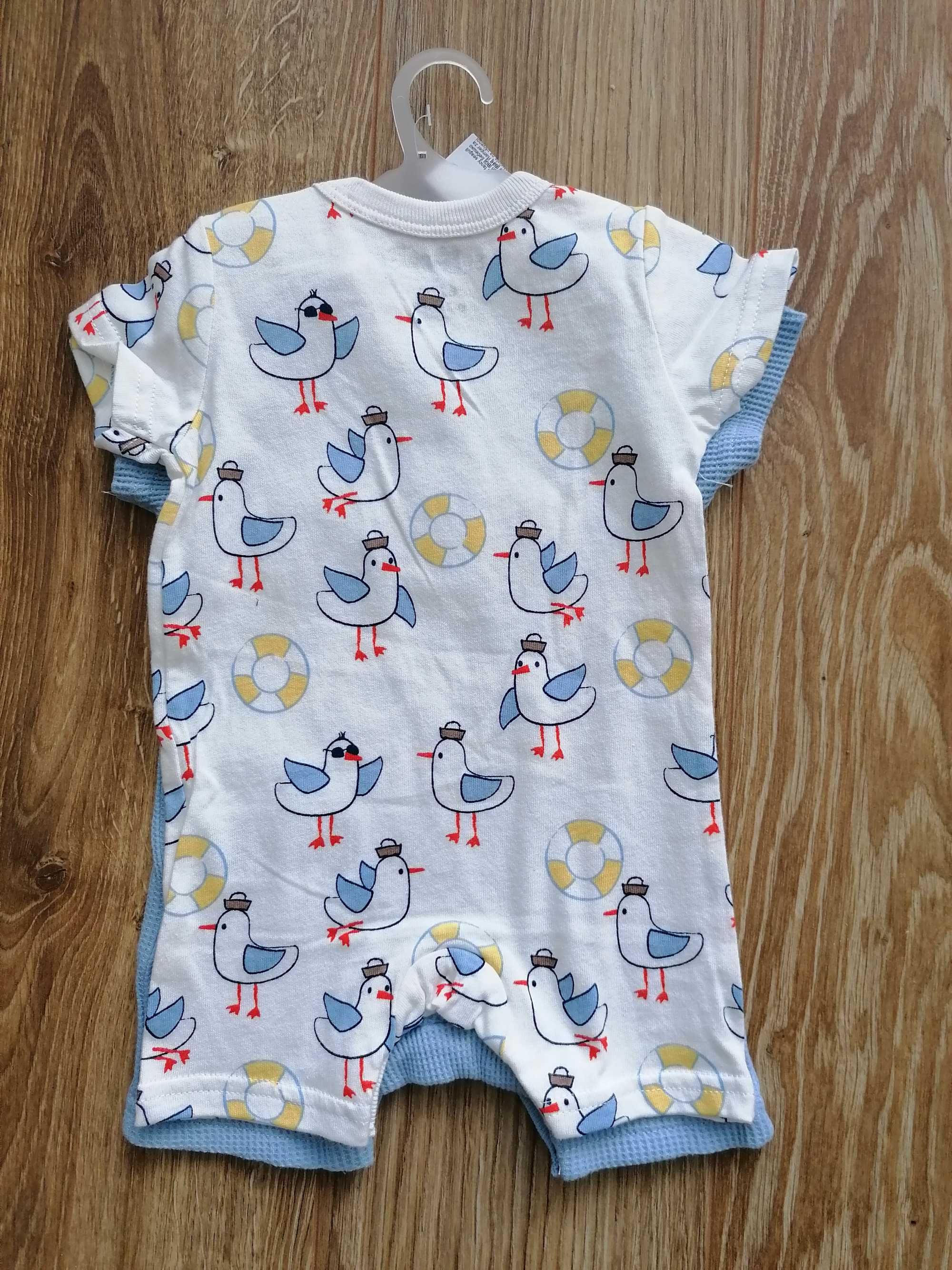 Rampers niemowlęcy So cute rozmiar 62 2 sztuki NOWE