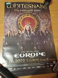 Duży Plakat z koncertu
