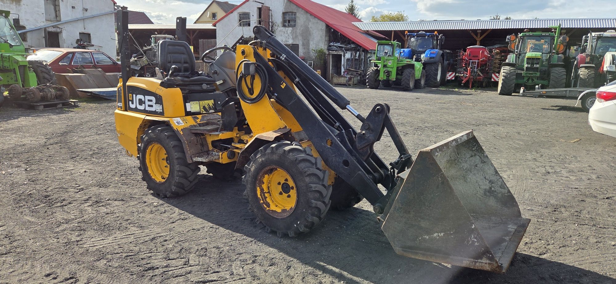 Ładowarka JCB 403 schaffer weidemann