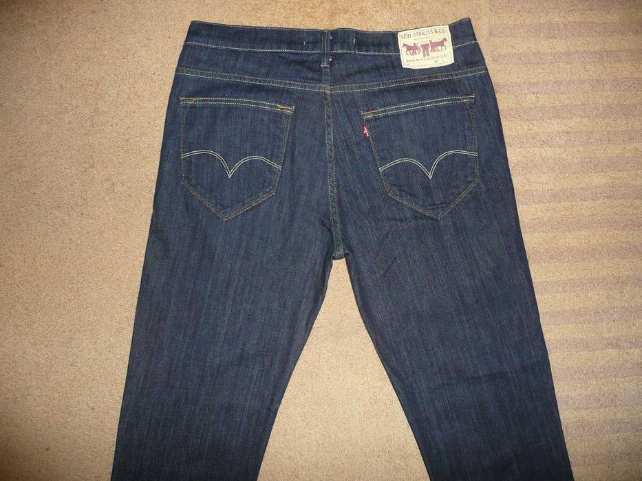 Spodnie dżinsy LEVIS 519 W34/L34=45,5/115cm jeansy