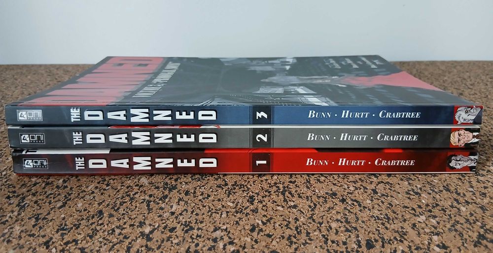 3 BDs - The Damned (coleção completa)