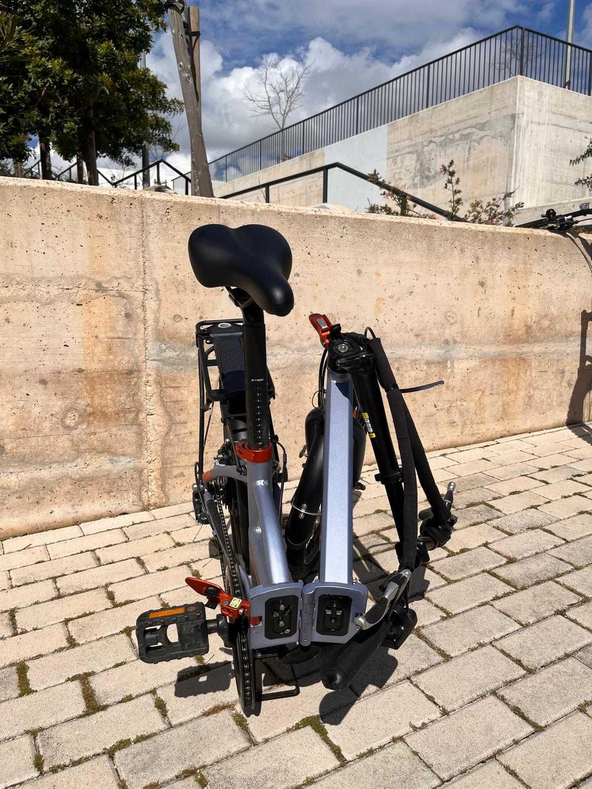 Bicicleta Elétrica (motor 250W) Dobrável Btwin Tilt 500