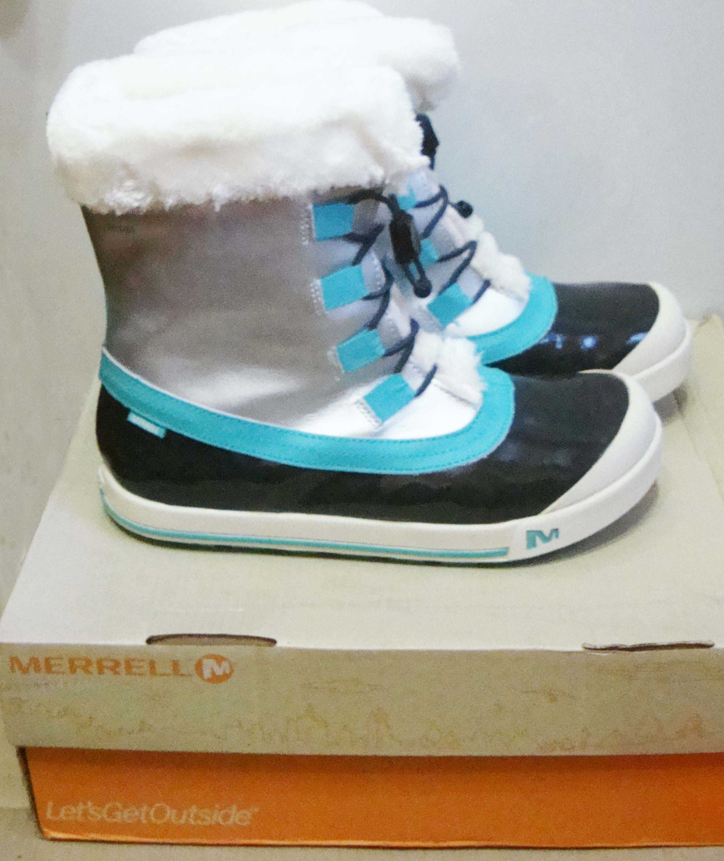Сапоги зима сноубутсы кожаные 39 Merrell оригинал