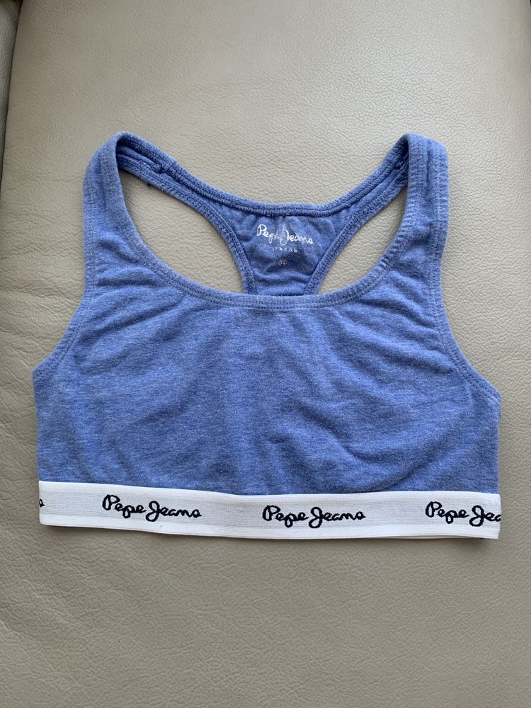 Top Pepe Jeans XS sportowy niebieski