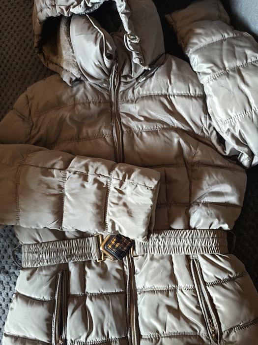 Kurtka zimowa z paskiem XL